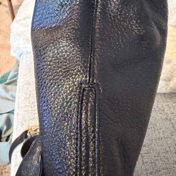 Kate Spade Black Pebbled Leather Shoulder/Crossbody Bag 8x13 - Picture 13 of 15